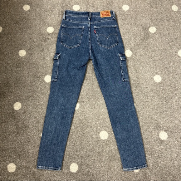 Levi's Womens 721 Skinny Utility Ankle Jeans - Picture 4 of 9